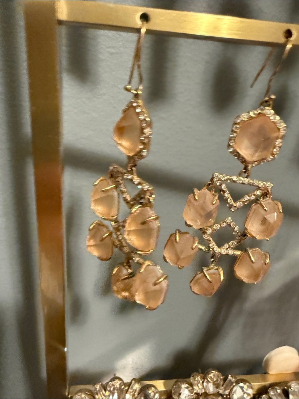 Alexis Bittar chandelier earrings